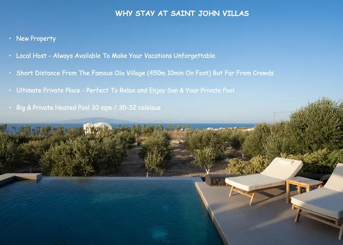 Apartamento Phaos At Saint John With Private Heated Pool Oia
